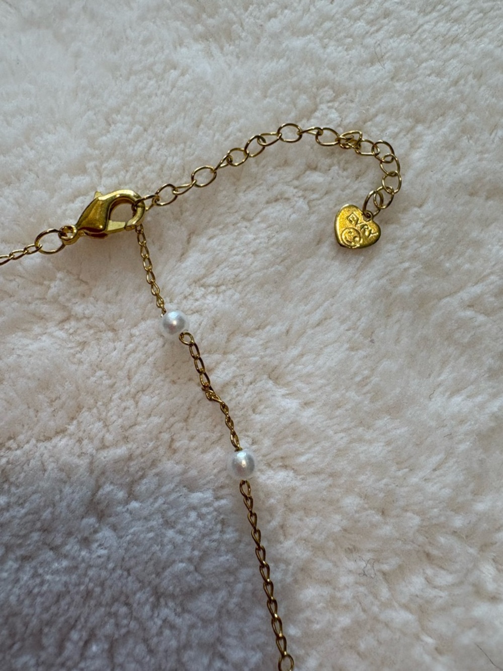 Evry Jewels Gold Pearl Choker Necklace - Picture 3 of 3